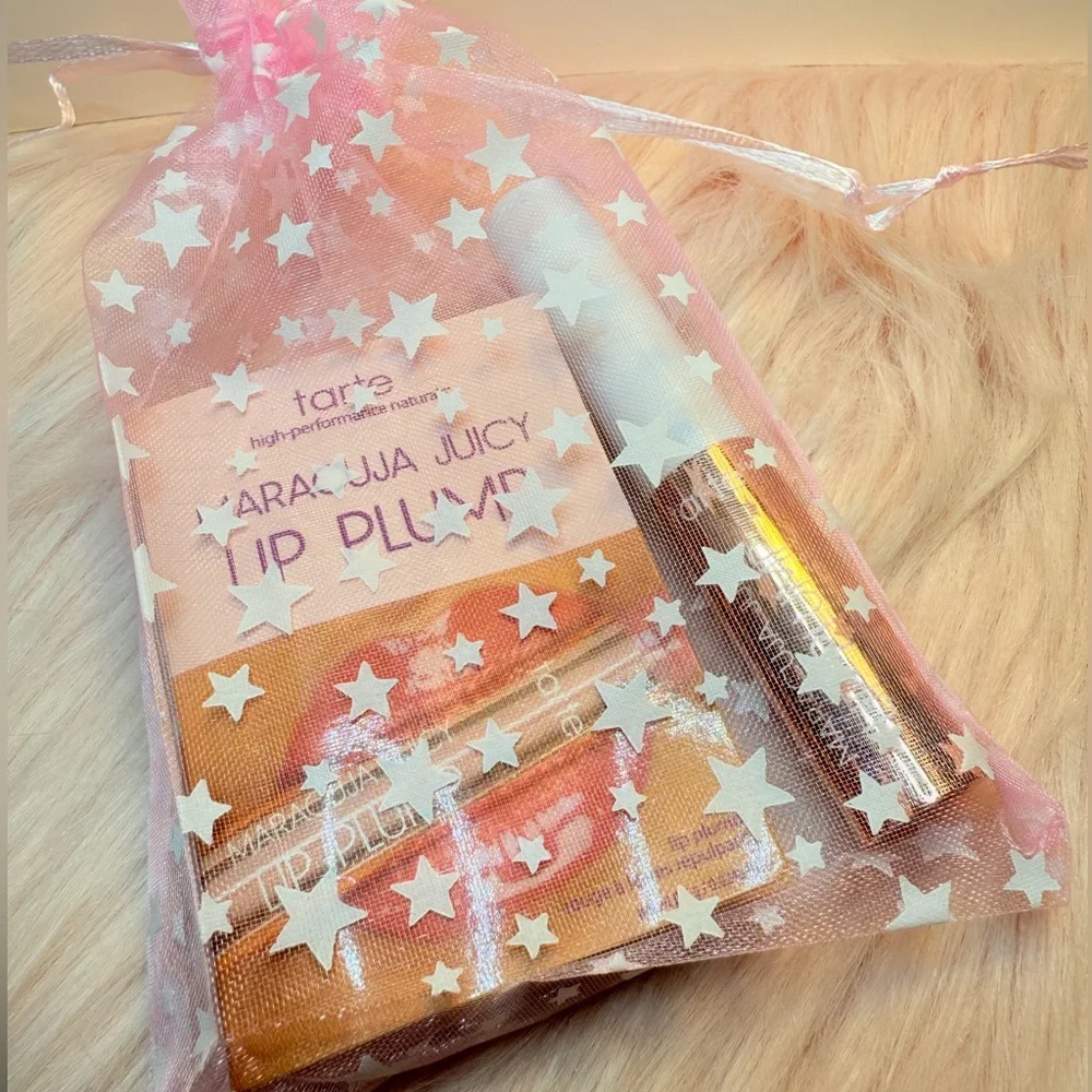 Tarte Maracuja Juicy LIP Plump -Primrose mini & Huneysuckle travel size NEW.